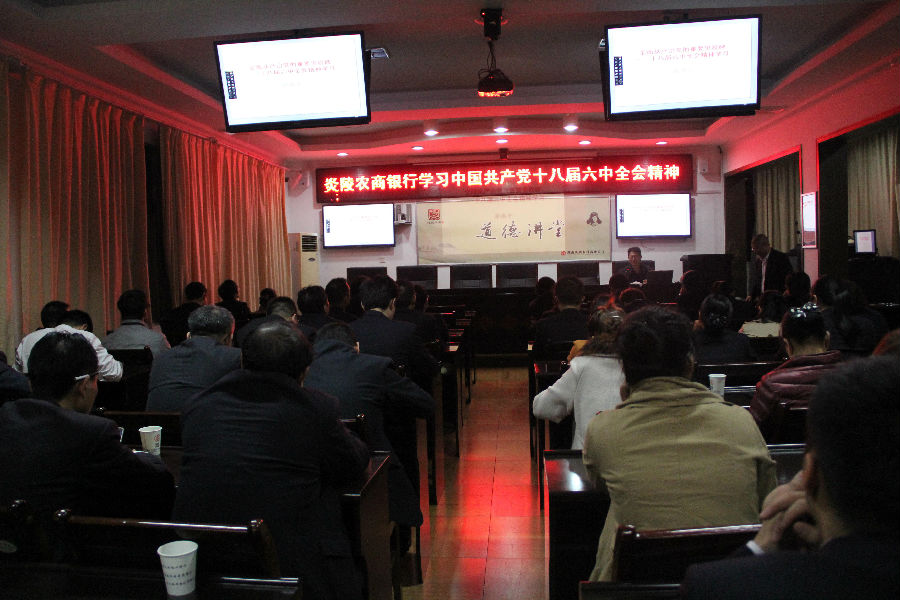 炎陵农商银行:学习传达中国共产党十八届六中全会精神.JPG