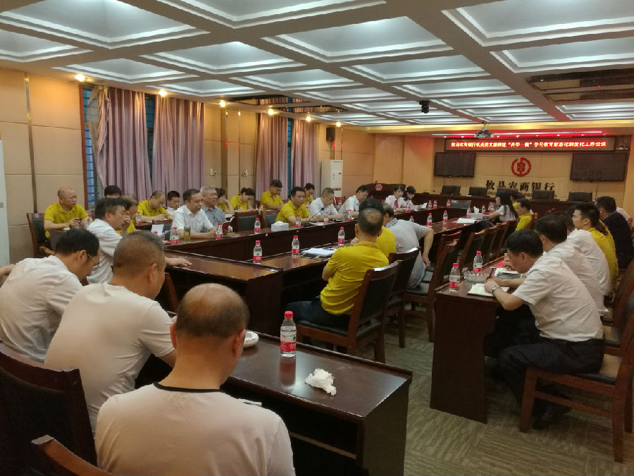攸县农商银行机关党支部召开推进“两学一做”学习教育常态化、制度化工作会议4.jpg
