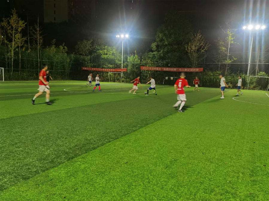 与经开区政府足球赛
